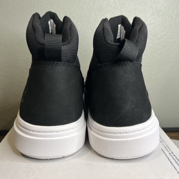 NIB MEN TIMBERLAND TB 0A69V5 ALLSTON MID LACE BLACK NUBUCK BOOT SNEAKER SHOE - Picture 5 of 5